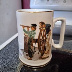 Coffee Cups Norman Rockwell 