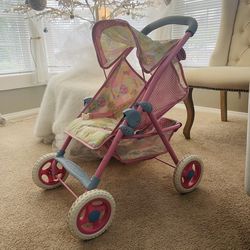 Vintage 90's Baby Born Deluxe Doll Stroller