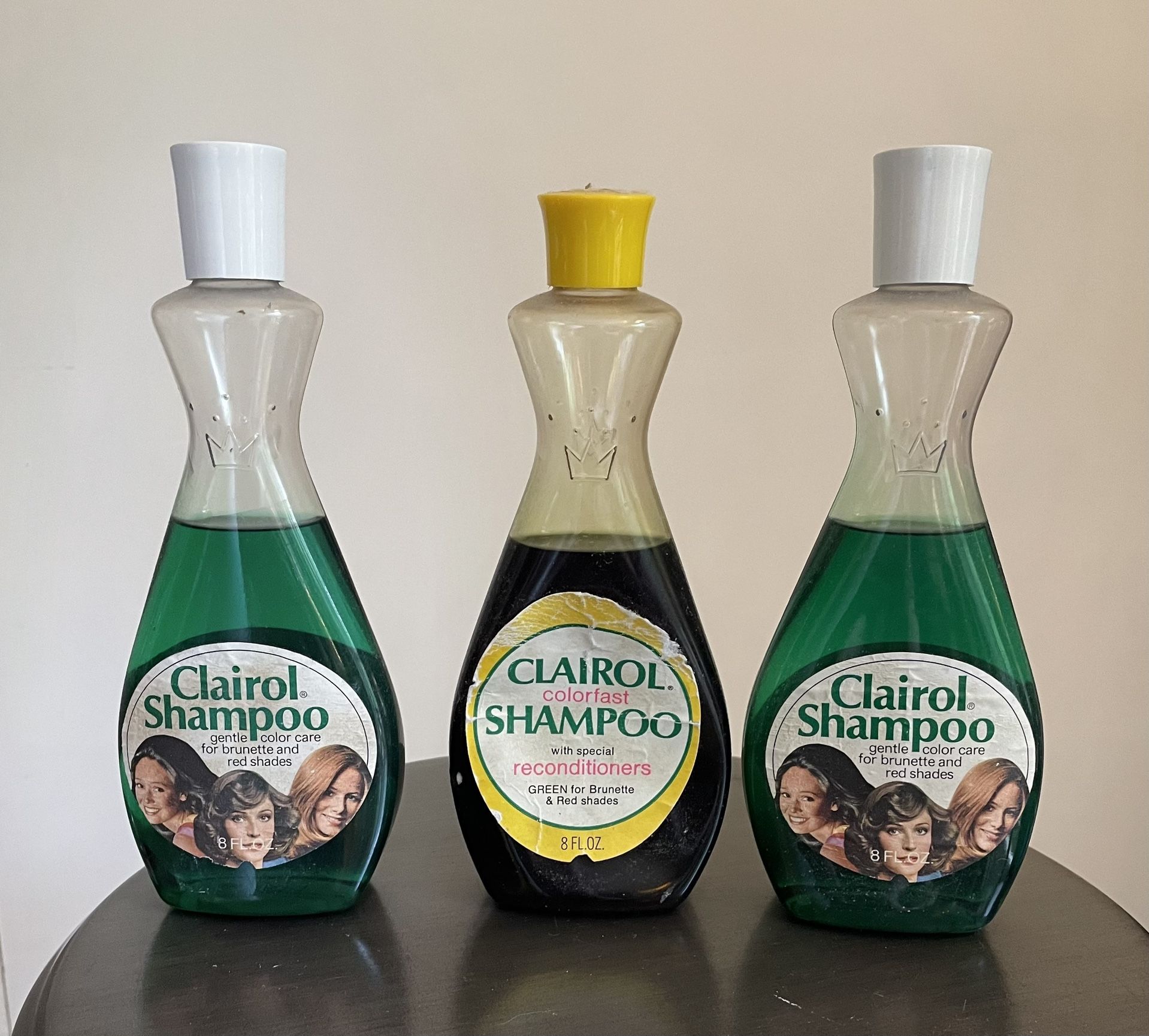 Vintage 1970s Shampoo Bottles