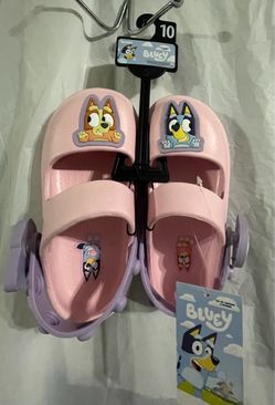 Bluey Kids Sandals Size 10