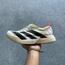 Adidas Adizero Adios Pro 4 White Black Red