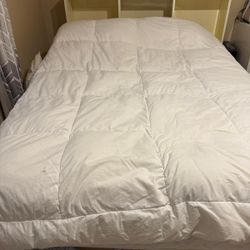 Bedroom Set: Storage Chest, Small Dresser, Large Dresser, And Bed Frame