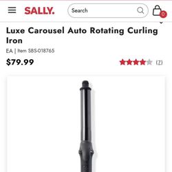 Ion Luxe Carousel Auto Curling Iron 