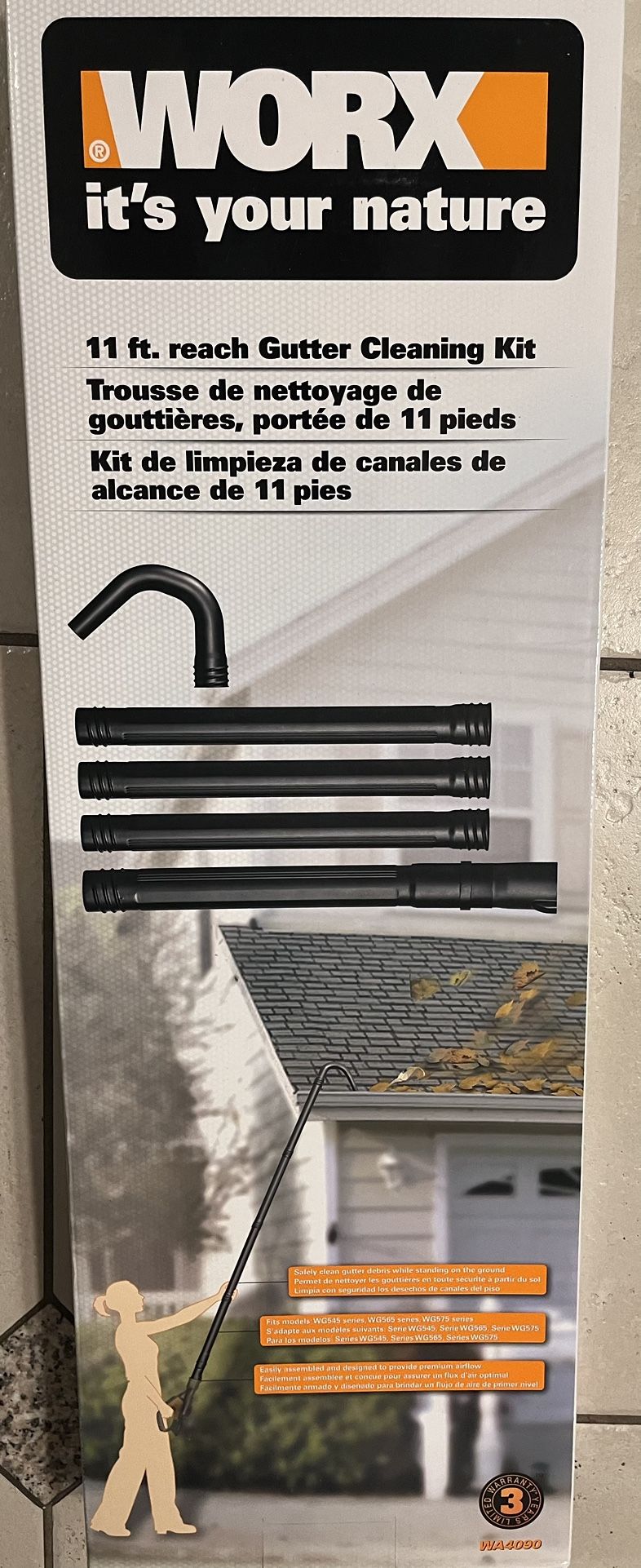 Gutter Cleaning Tubing  Kit WORX WA 4090