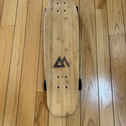 Magneto Beige Wooden Skate Board, Great Condition!