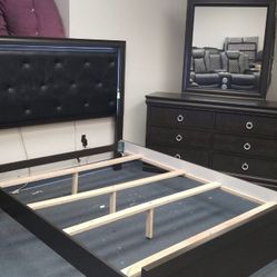 Bedroom Set Headboard & footboard Bed