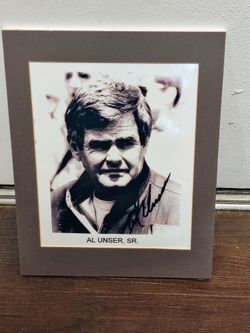 Al Unser, Sr. 8 x 10