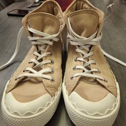 Women's Size 10 Chloe Designer Hi Top Sneakers 
