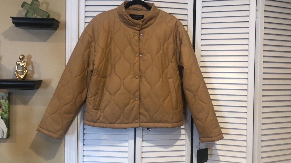 MARC bnwt Faux Leather Jacket
