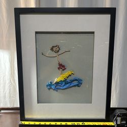 Surfer Art Made From. Balloons One of A Kind