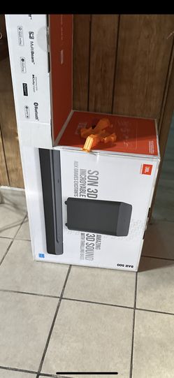 Samsung TV And Jbl Speaker