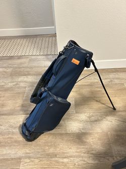 Stitch SL1 Navy leather Golf Bag