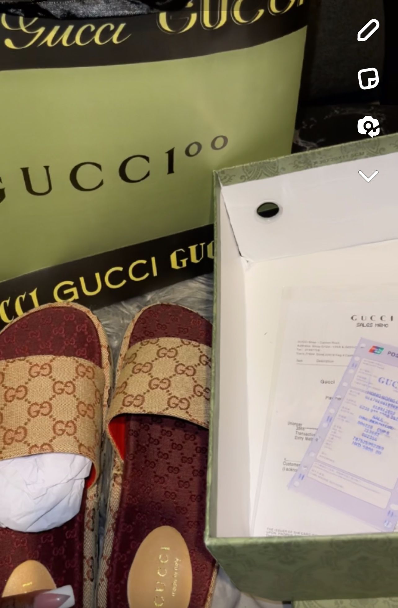 Gucci Slides 