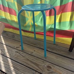 Blue Stool
