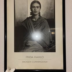 Frida Kahlo – Photograph by Imogen Cunningham Professionally framed gallery print with provenance.