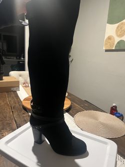 Boots For. Woman Size7 Leather &suede