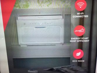 READ DISCRIPTION BELOW….GALLERY 10,000 BTU 115V COOLS 450 SQ FT INVERTER WINDOW ROOM AIR CONDITIONER WITH WI-FI (ENERGY STAR) IN WHITE