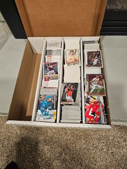 Baseball, basketball and hockey cards