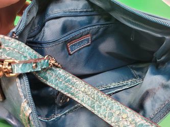 Nicole blue handbag &KYfx
