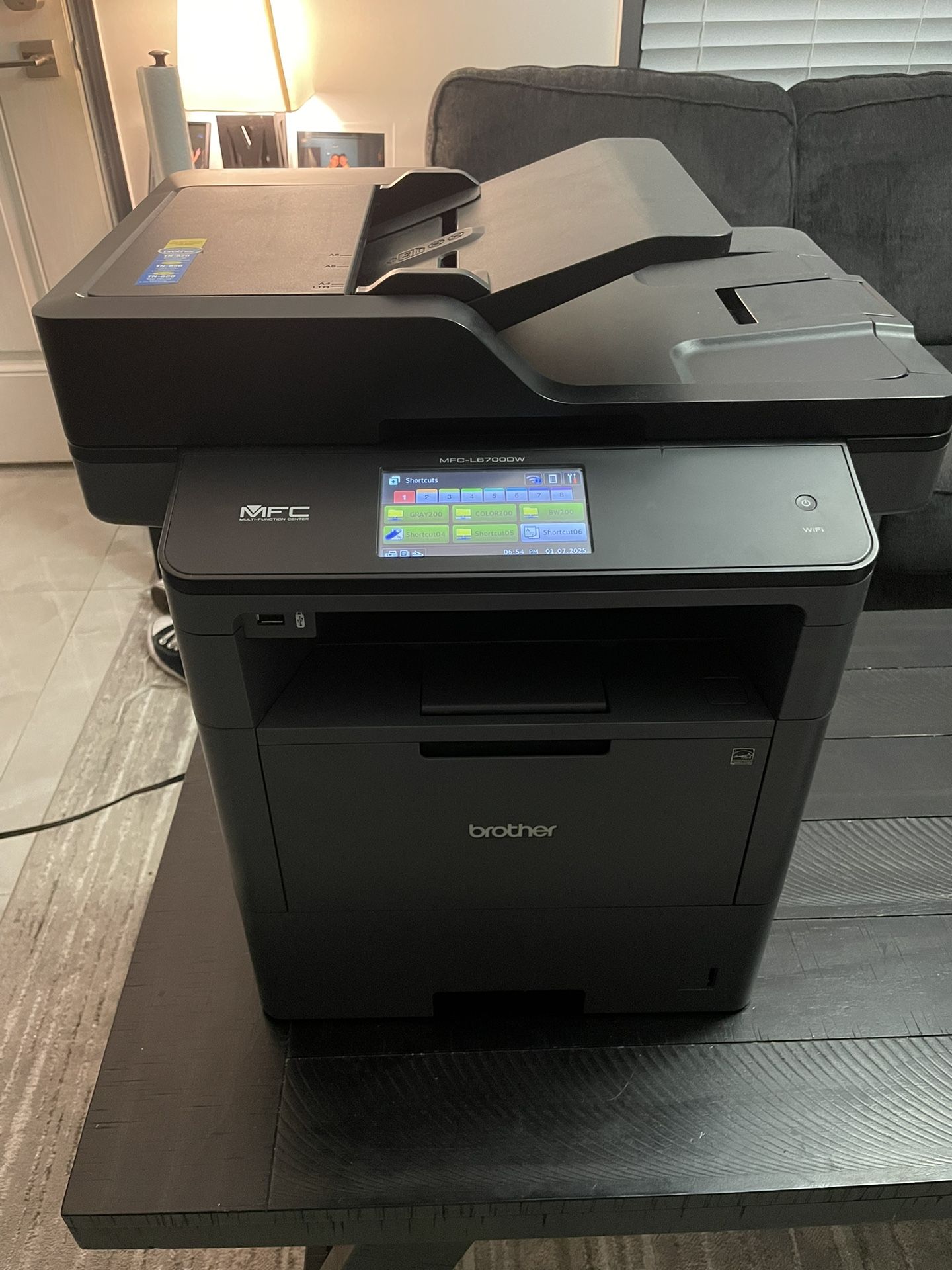 Brother Monochrome Laser Multifunction Printer, MFC-L6700DW