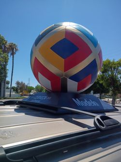 Modelo Cerveza Soccer Ball Display Piece one of a kind