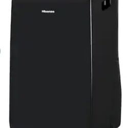 Hisense 10000-BTU DOE (115-Volt) Gray Vented Wi-Fi enabled Portable Air Conditioner with 