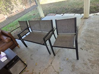 Patio chairs
