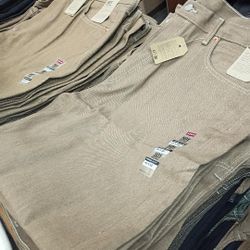 Khaki LEVIS 501 ORIGINAL JEANS 