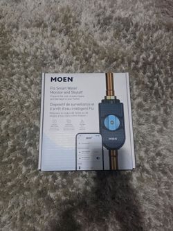 Moen Flo Smart Water Monitor and Shutoff Water Detector, Model 900-001