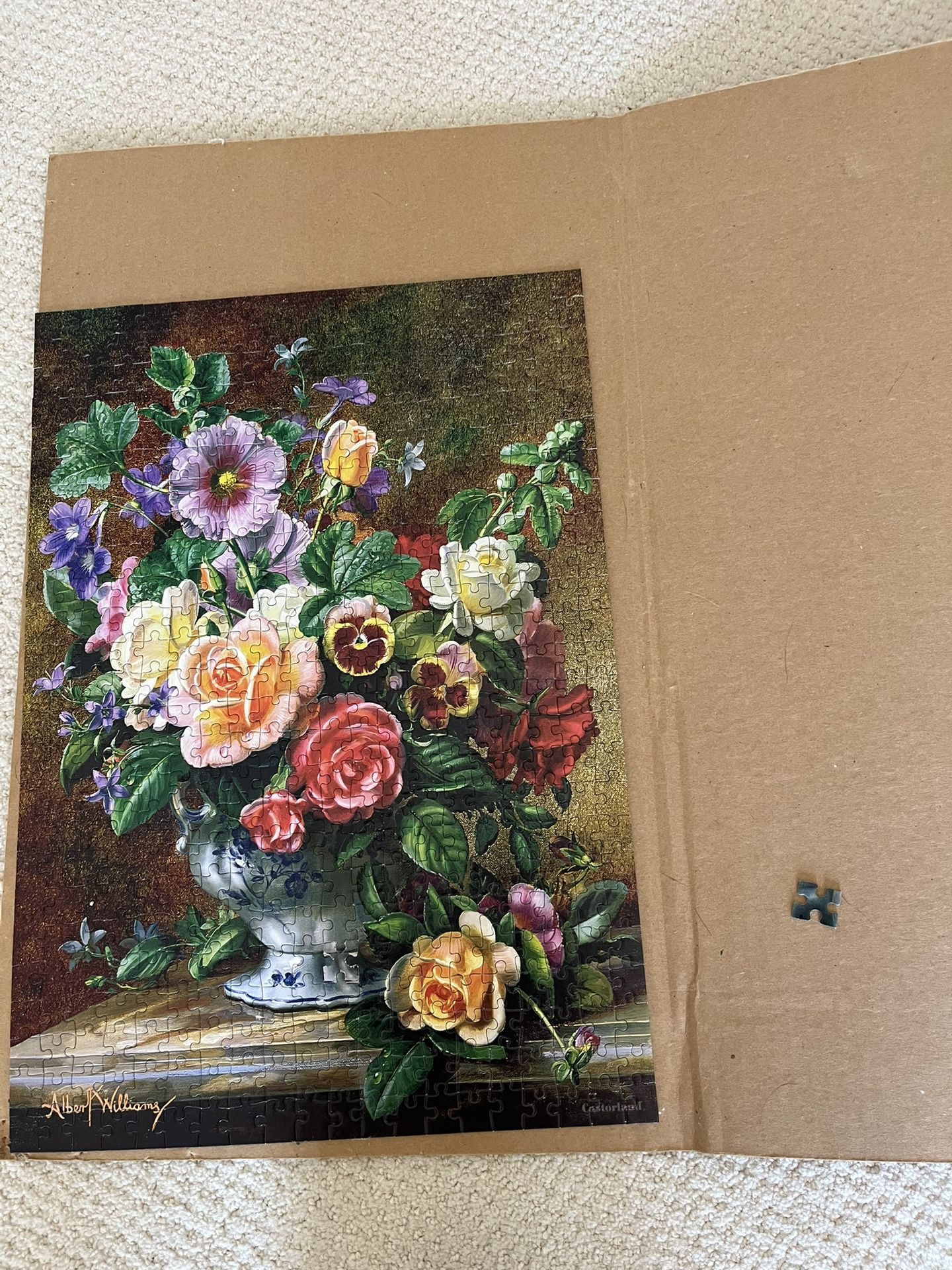 Free Puzzles On Backboard- Can Frame