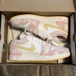 Air Jordan 1 Low Paint Drip GS