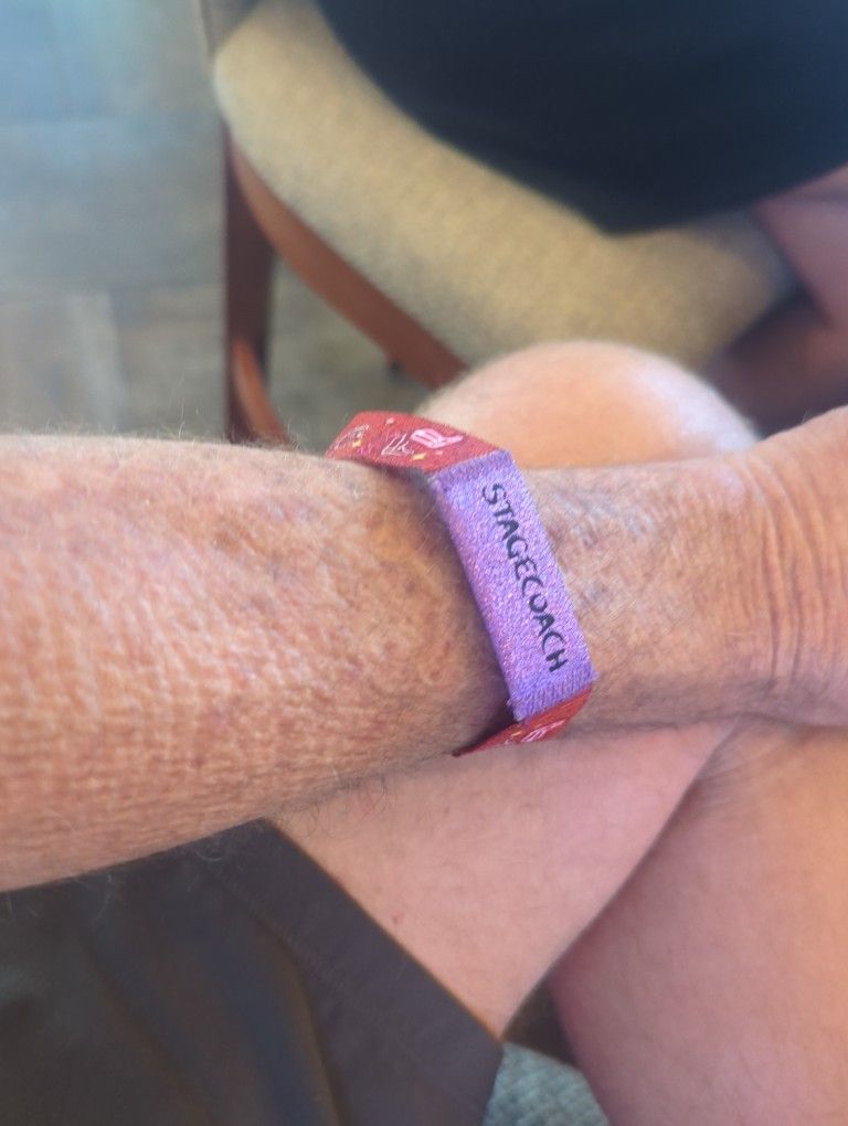 Stagecoach Wrist Band. (2)