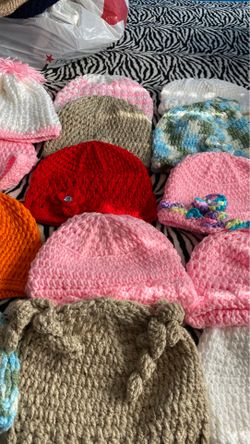 Tejidos a mano gorras