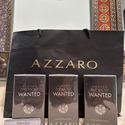 Azzaro The Most Wanted EDP Intense 3.3oz - Long-Lasting Men's Fragrance (NEW/ SEALED) Authentic 100%