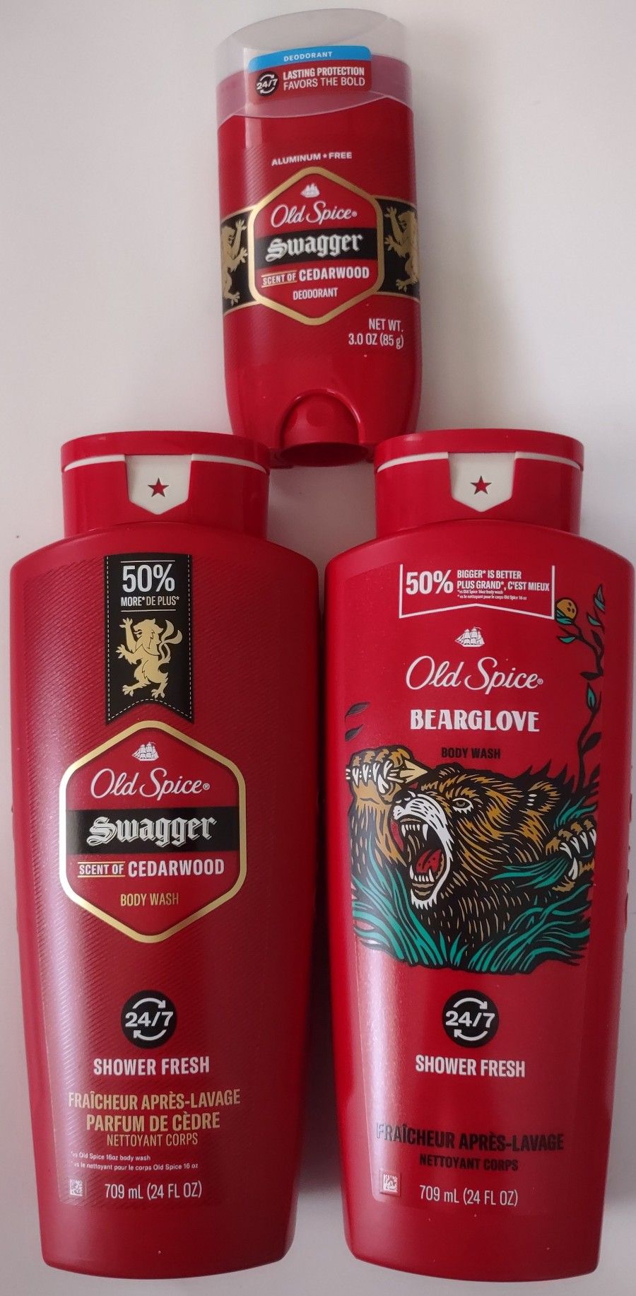Old Spice 3-piece Bundle Set