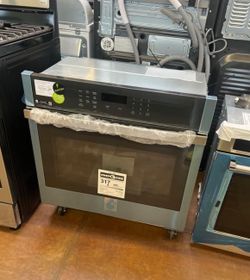 Built in Single wall oven GE appliances 30 inch wide stainless steel