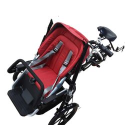 Taga Baby Carriage E Bike Red Moped / Vespa