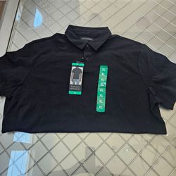Banana Republic Black Polo Shirt XL