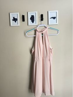 Pink summer dress