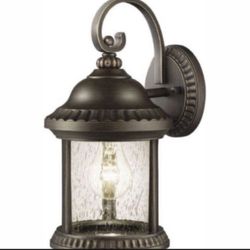 Home Decorators Collection Cambridge Outdoor Essex Bronze Wall Lantern Sconce