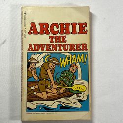 Archie The Adventurer Bantam Book 1971 Comics Magazine Comic Book Story