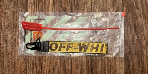 Off White Keychain