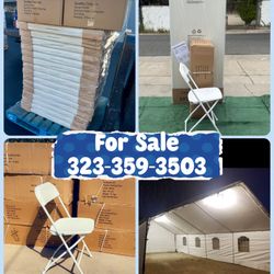 New Chairs, Tables & Canopies For Sale