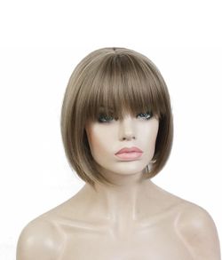 Short Bob Straight Wig 