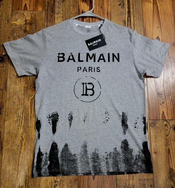 Balmain Gray Tshirt 3for$100 