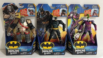 Ninja Strike Batman Joker Gorilla Grood Figure New