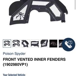 Inner fenders fits 2020 jeep wrangler