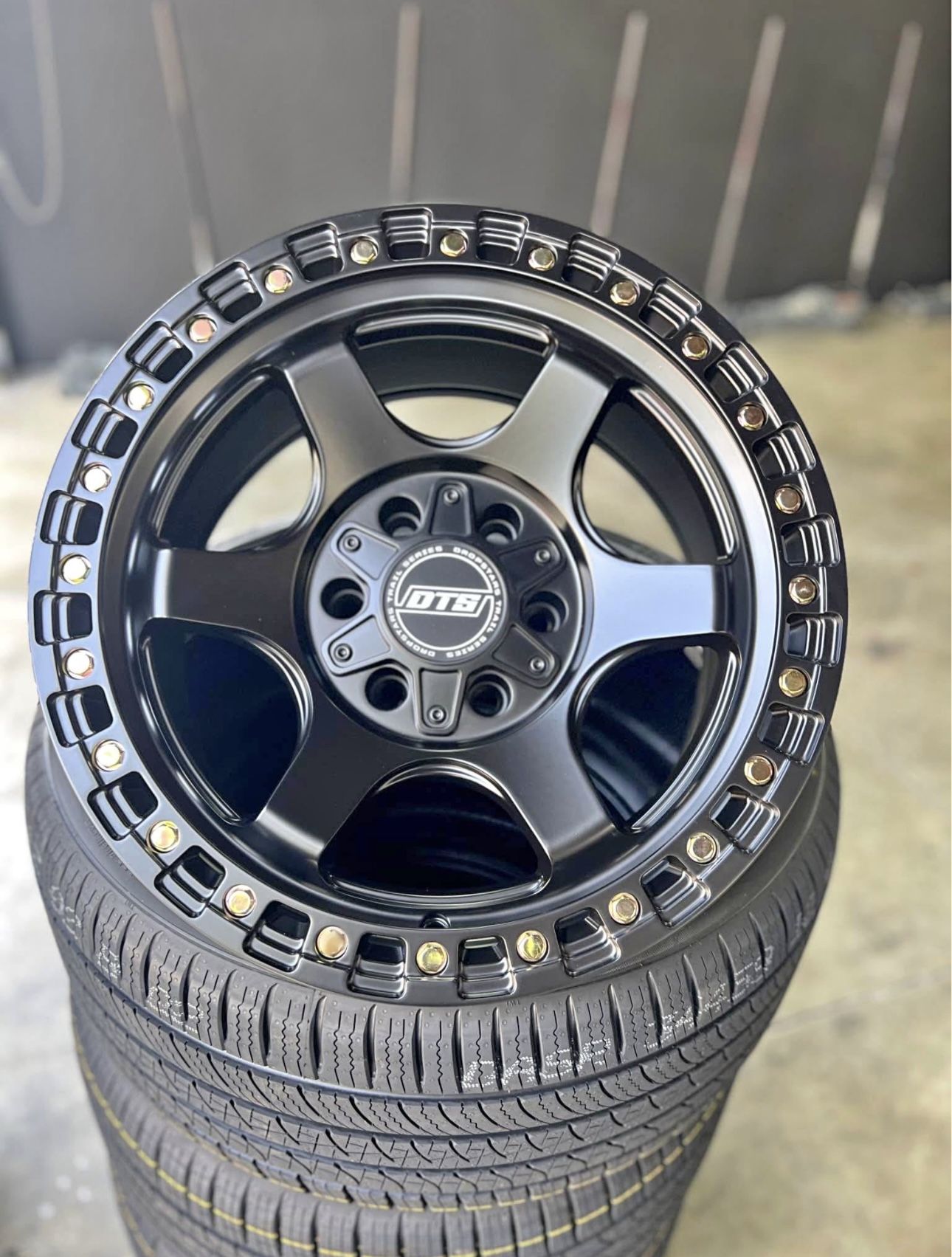 Drop Star Trail Series 604SB Wheels 265/70R17 RT Tires Package Deal 6x135 6x5.5 WE FINANCE