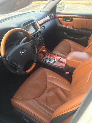 2004 Lexus Ls430 Ultra Luxury Edition Saddle Interior For