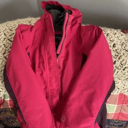 Lands End Girls Parka Winter Jacket
